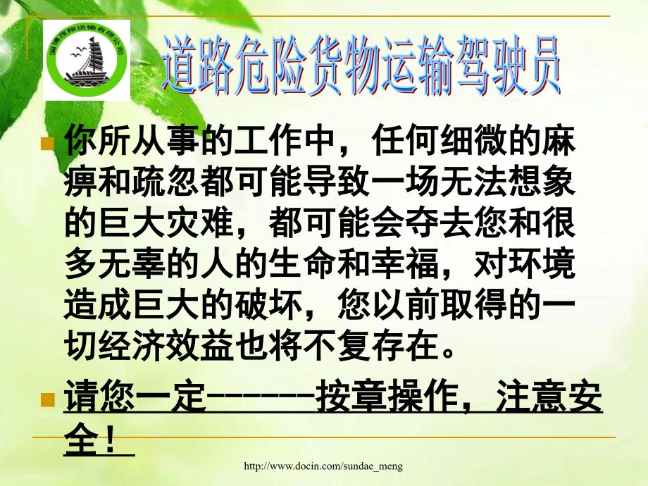 危险货物运输从业人员岗前培训.ppt_第2页