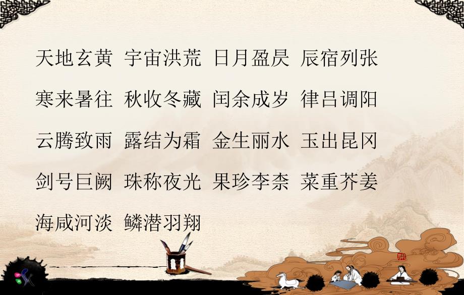 千字文诵读PPT课件.ppt_第2页
