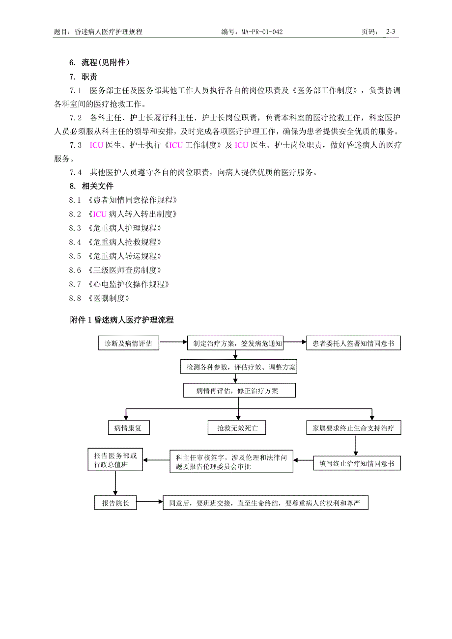 医院昏迷病人医疗护理规程.doc_第2页