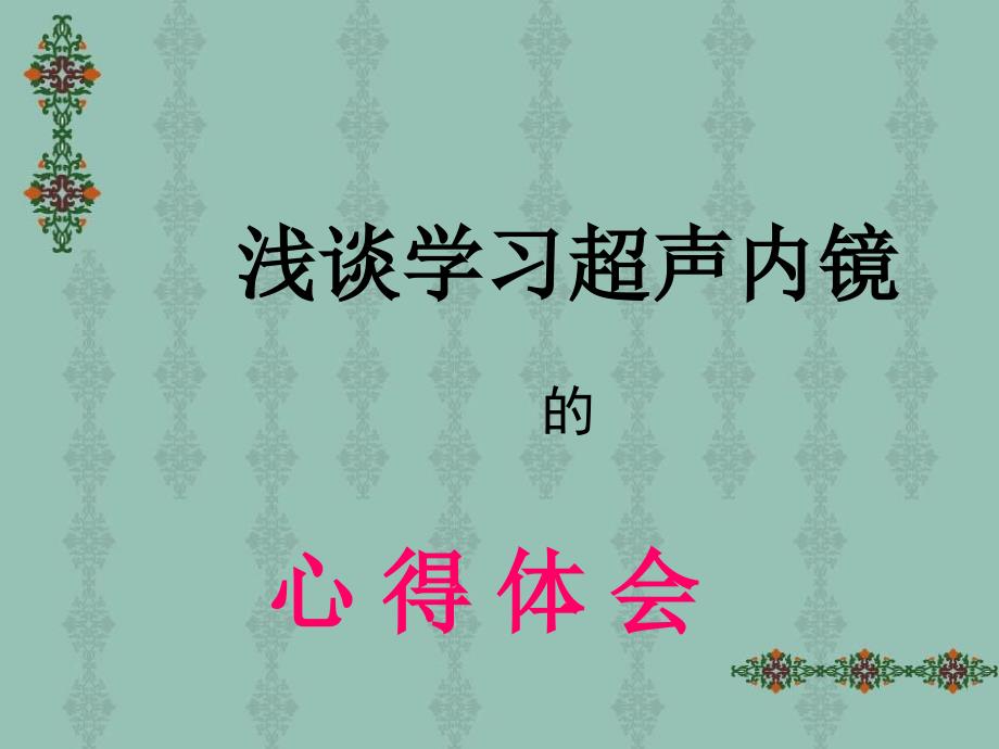 内镜进修的心得体PPT课件.ppt_第2页