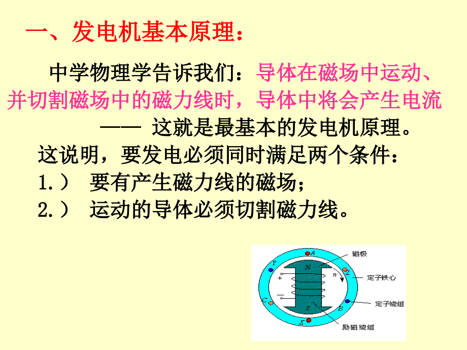 发电机原理及无刷励磁系统.ppt_第2页