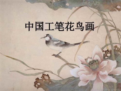 中国工笔花鸟画PPT课件.ppt