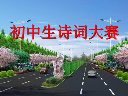 初中生诗词大会课件.ppt