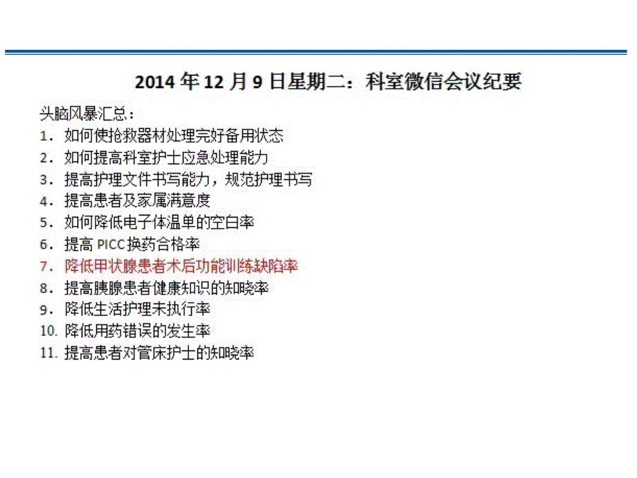 品管圈在甲状腺术后功能锻炼中的应用.ppt_第2页