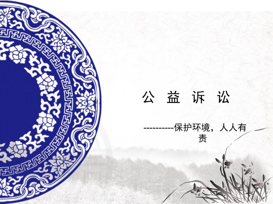公益诉讼讲座PPT课件.ppt_第1页