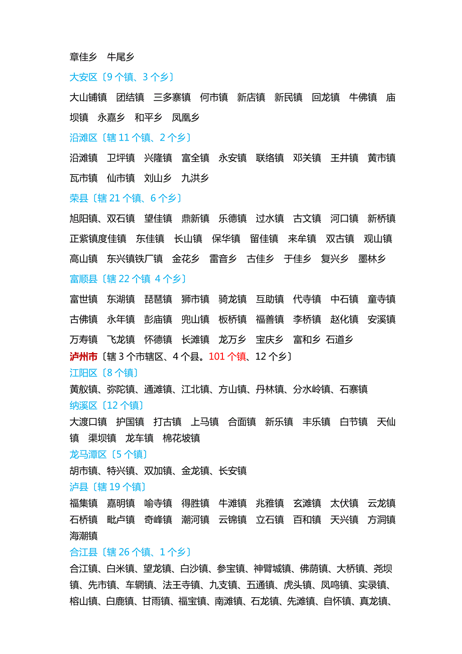 四川省市县乡镇明细版.doc_第3页
