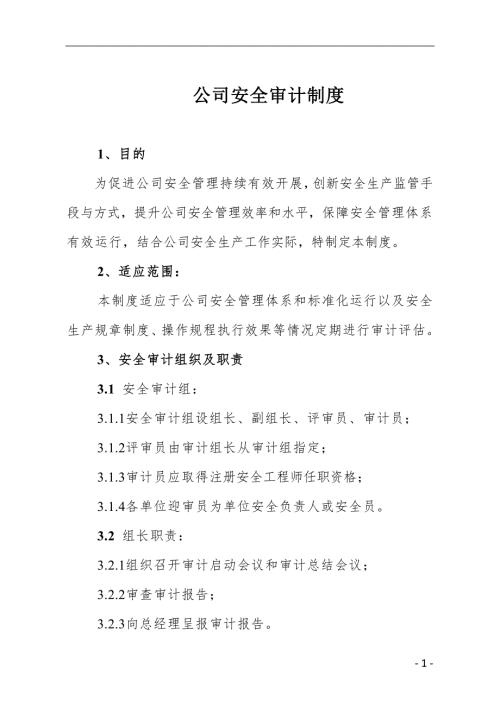 企业安全审计制度.doc