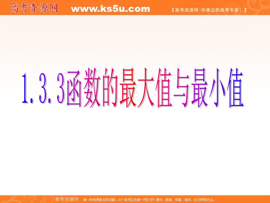 函数的最值PPT课件.ppt_第1页