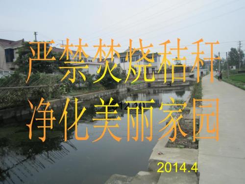严禁焚烧秸秆净化美丽家园2.ppt