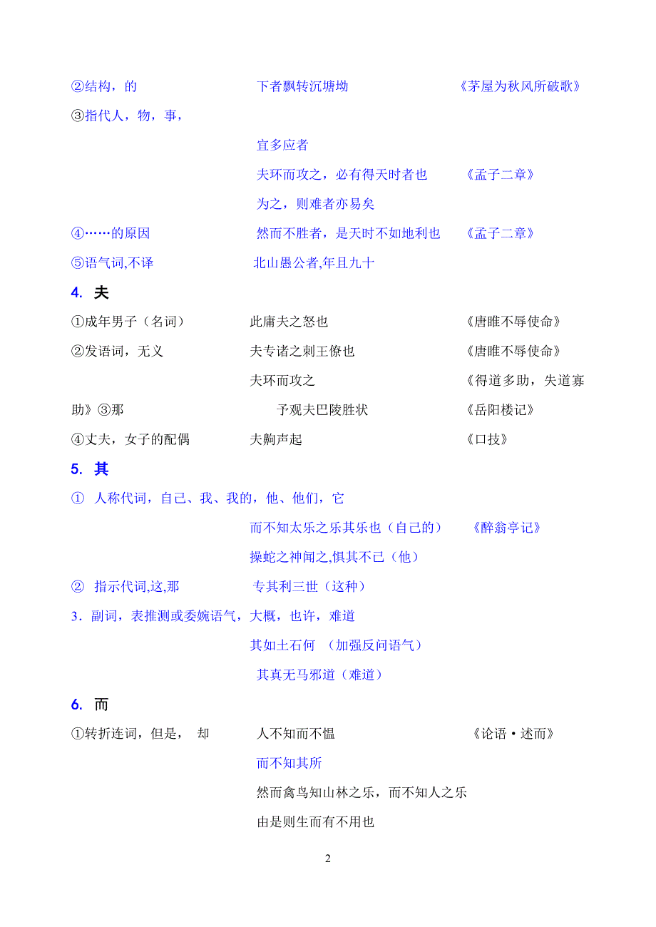 人教版初中常见文言虚词的用法归纳.doc_第2页