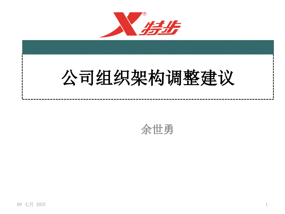 公司组织架构调整建议.ppt_第1页