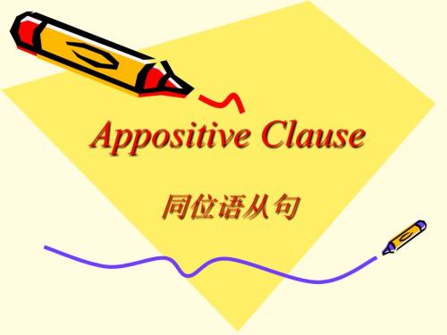 同位语从句PPT课件.ppt