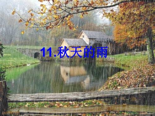 公开课天的雨第二课时ppt课件.ppt