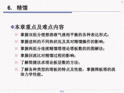 化工原理精馏课件.ppt