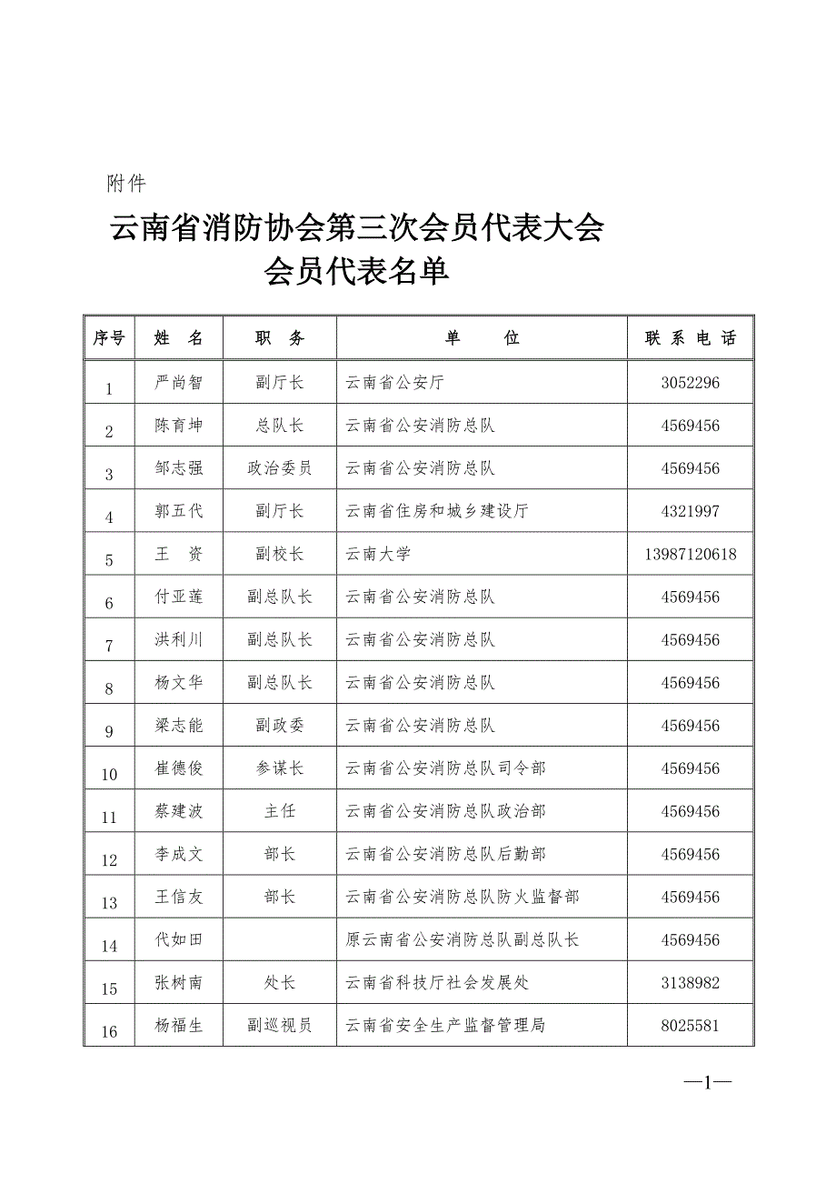 云南省消防协会第三次会员代表大会.doc_第1页