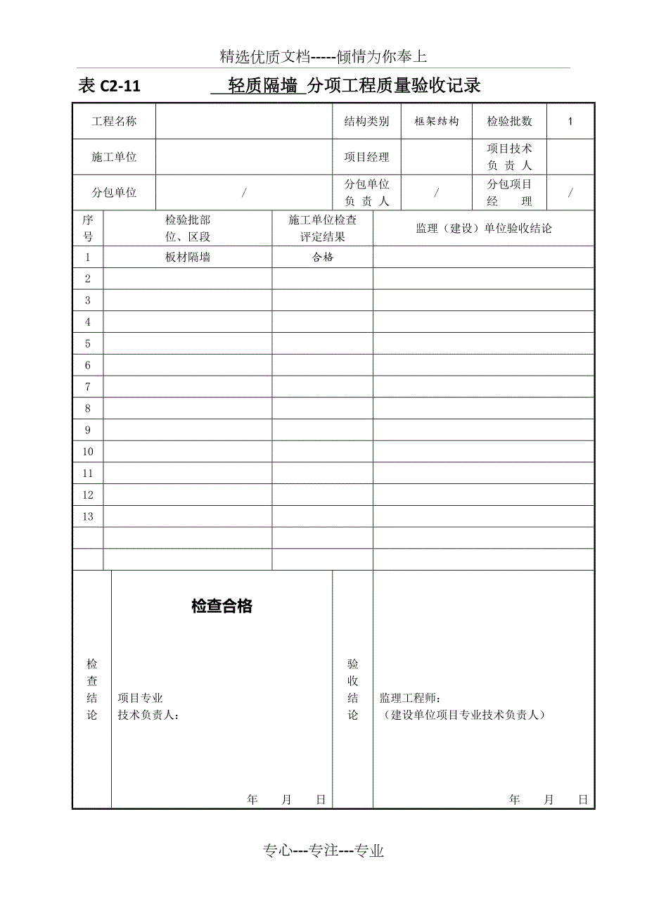 净化洁净工程验收资料共131页.doc_第2页