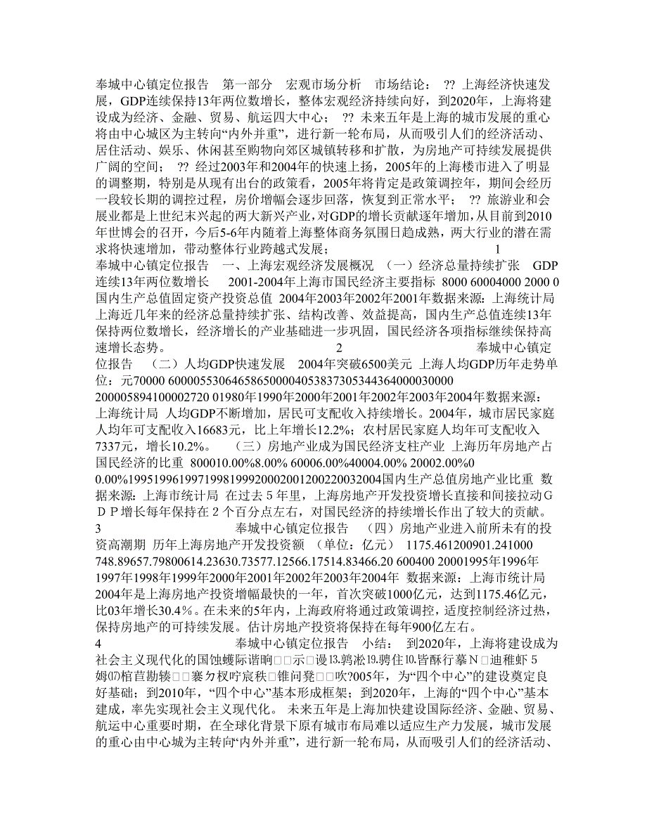 奉城中心镇定位报告.doc_第1页