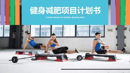 健身减肥项目计划书教学课件.pptx