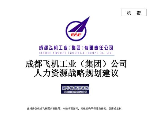 人力资源管理案例方案之某企业集团人力资源战略规划建议.ppt