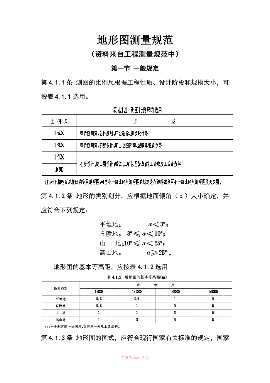 地形图测量规范.doc_第1页