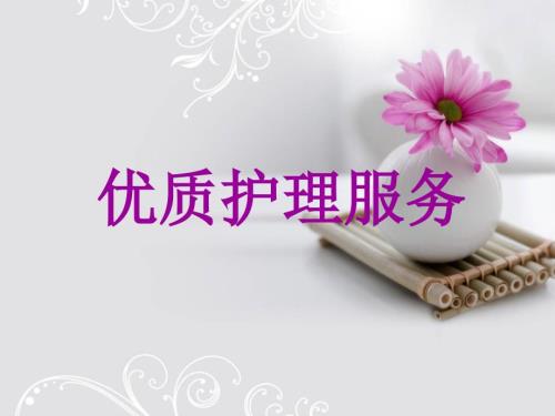 优质护理服务培训PPT课件.ppt