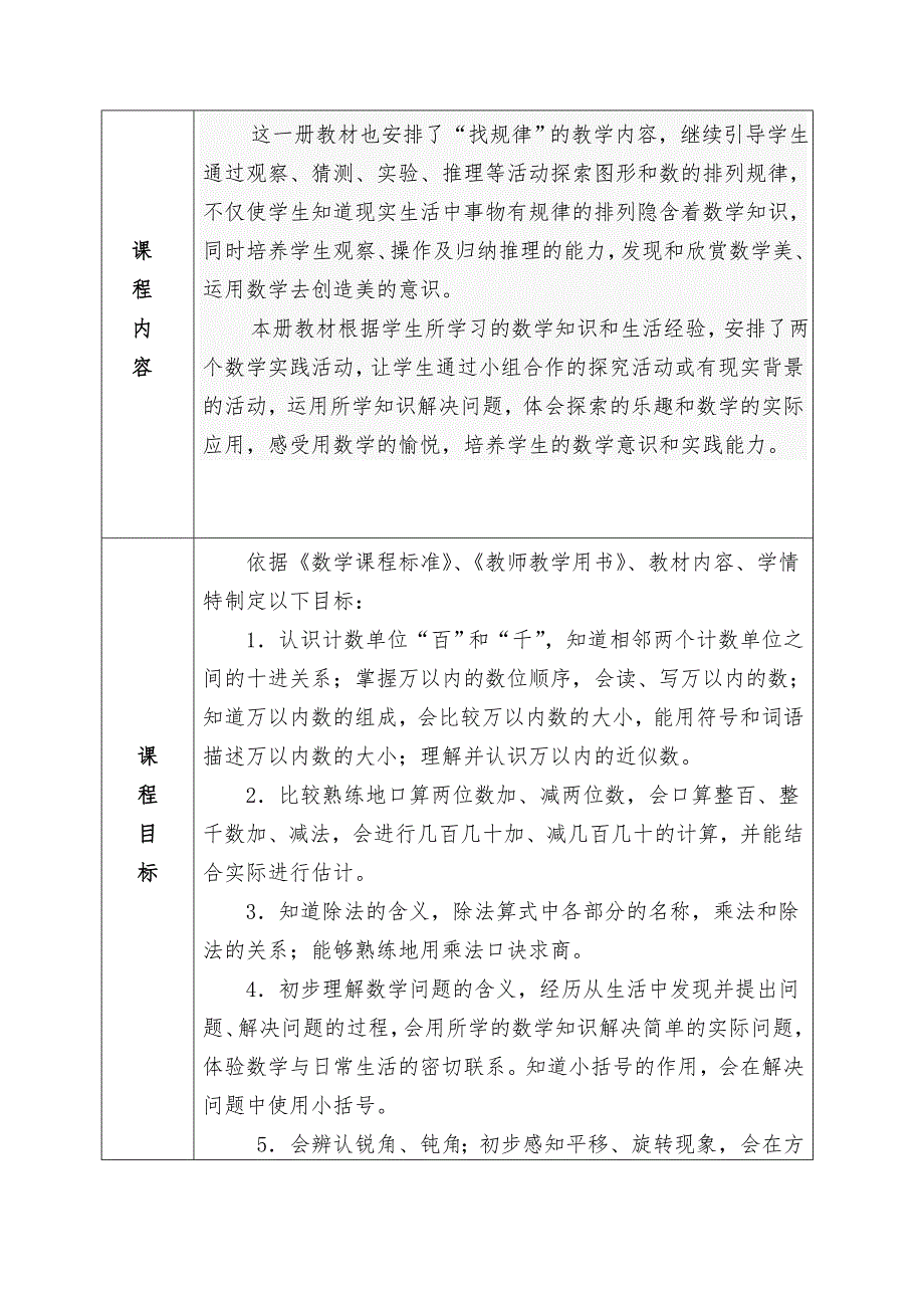 二年级下册数学课程纲要.doc_第3页