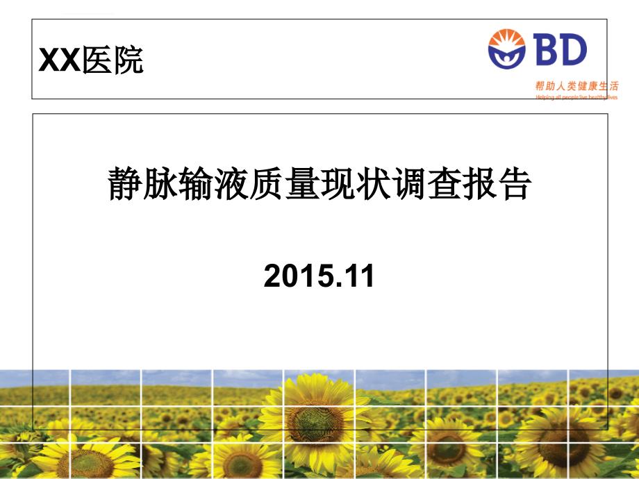 医院静疗调查报告ppt课件.ppt_第1页