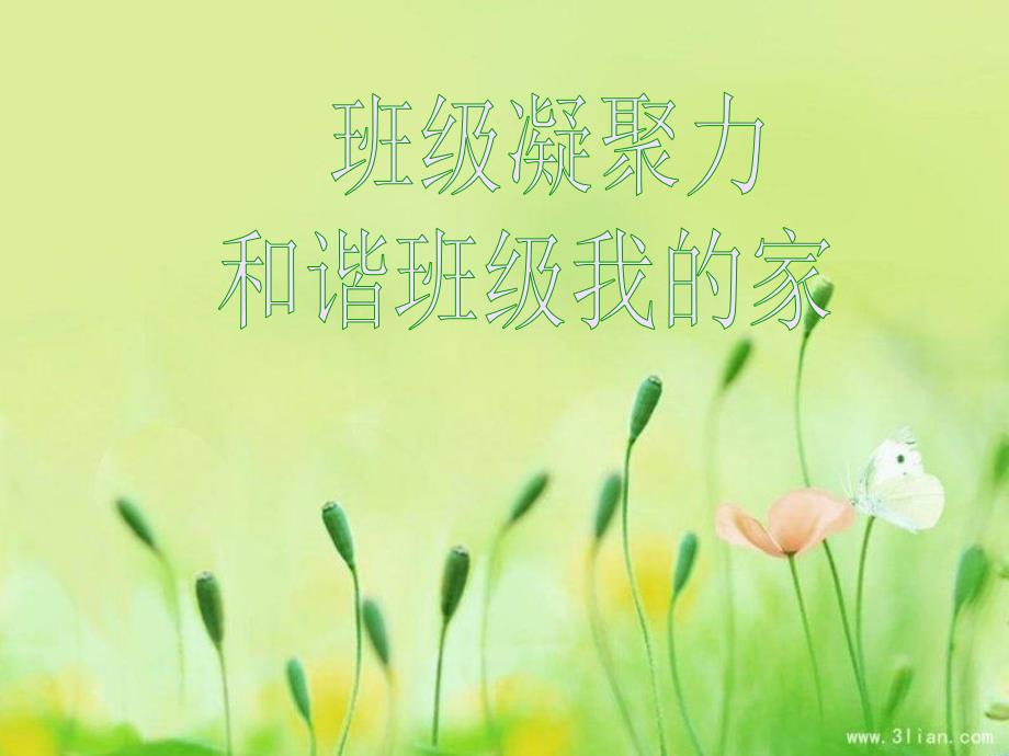 增强班级凝聚力主题班会.ppt_第1页