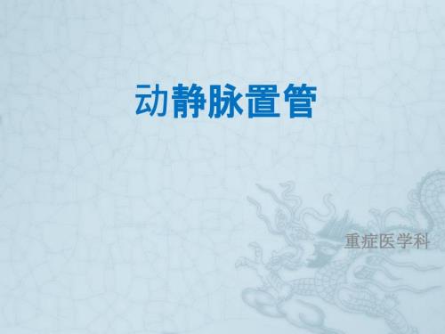 动静脉置管讲解.ppt
