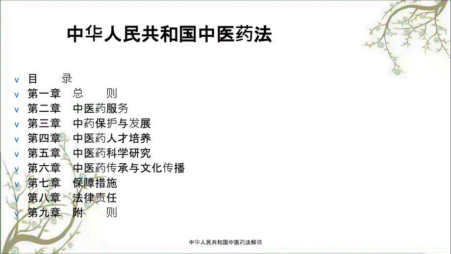 中华人民共和国中医药法解读.ppt_第2页