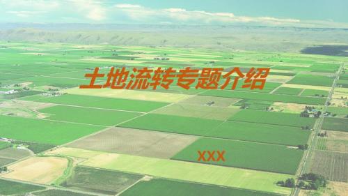 土地流转PPT课件.ppt