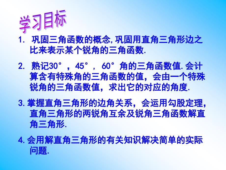 公开课锐角三角函数复习课件.ppt.ppt_第2页