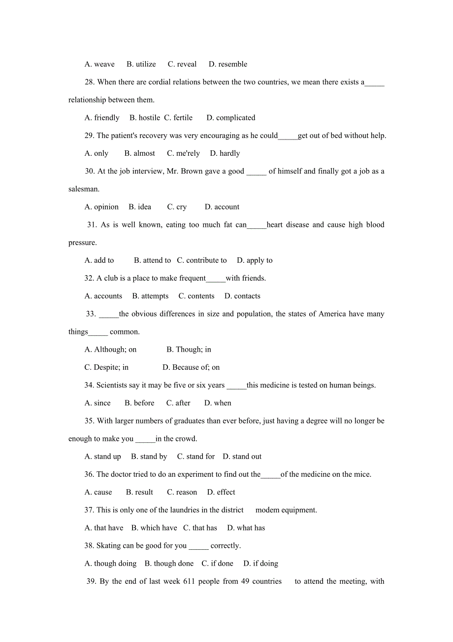 大学英语词汇题.doc_第2页