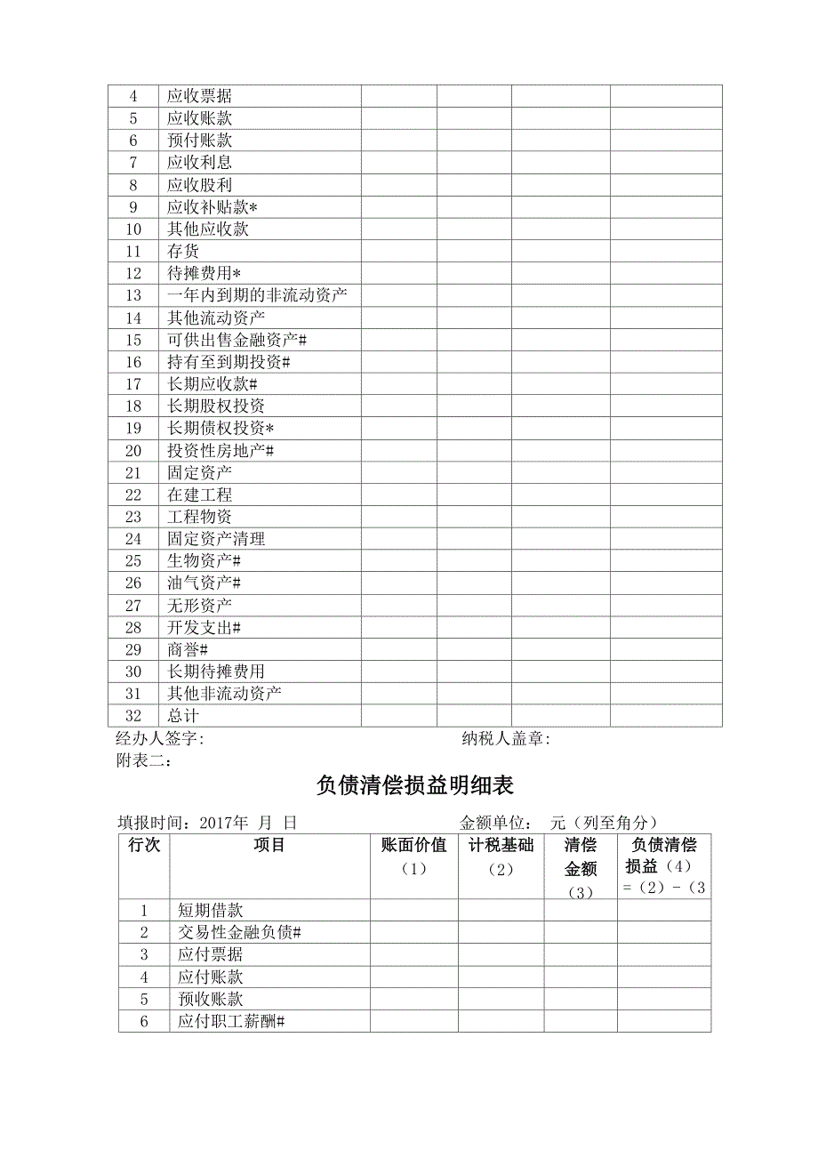 企业所得税清算申报表.docx_第2页