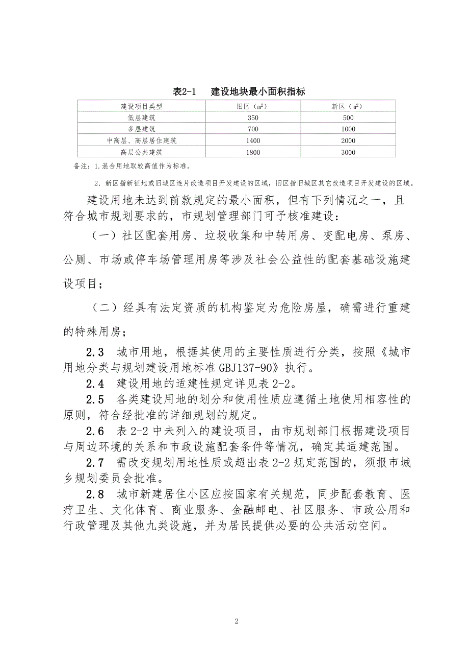 安康中心城市规划管理技术规定试行安康市城乡建设局.doc_第2页