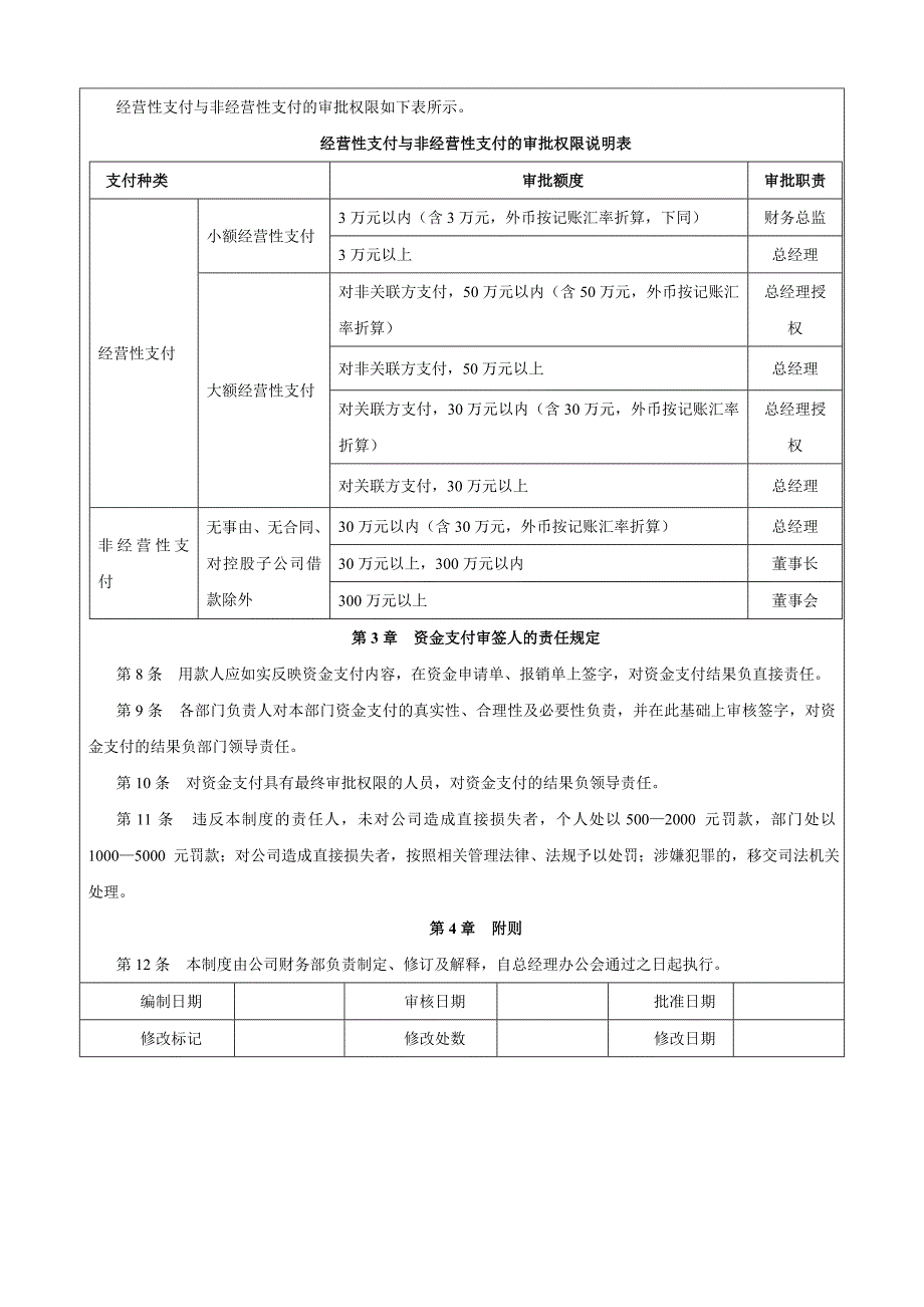 企业内控制度资金活动管理制度.doc_第2页
