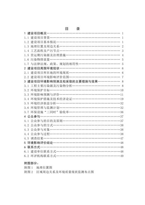 四川20万吨年甲醇制高清洁燃料项目环境影响报告书简本.doc