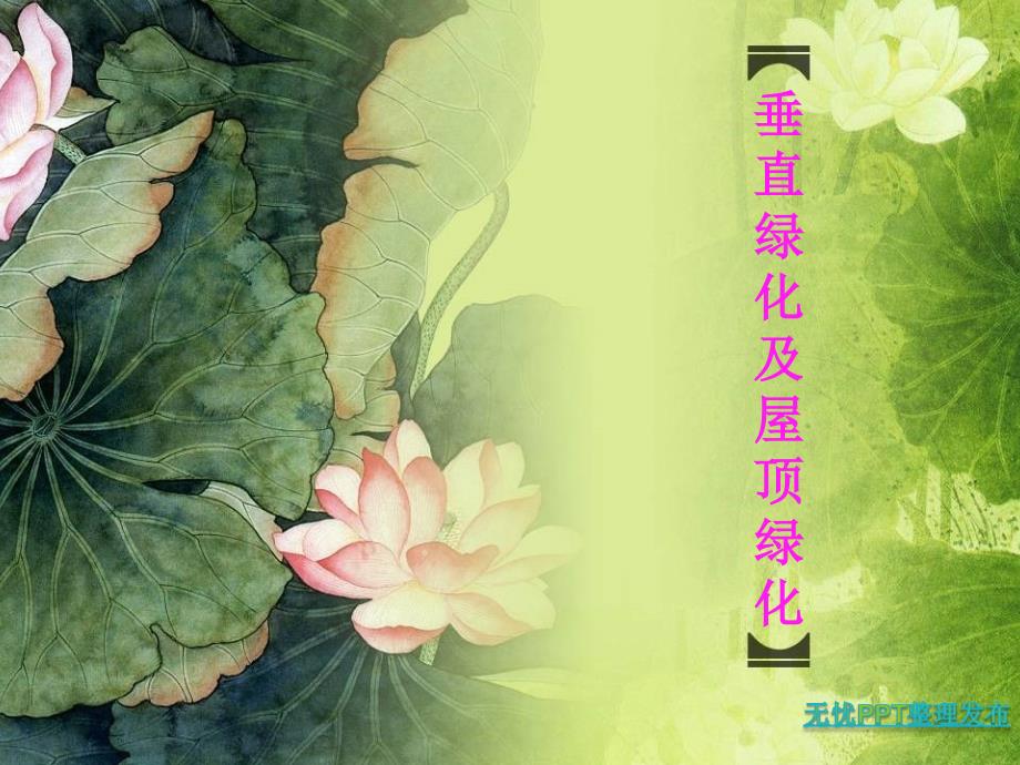 垂直绿化及屋顶绿化.ppt_第1页