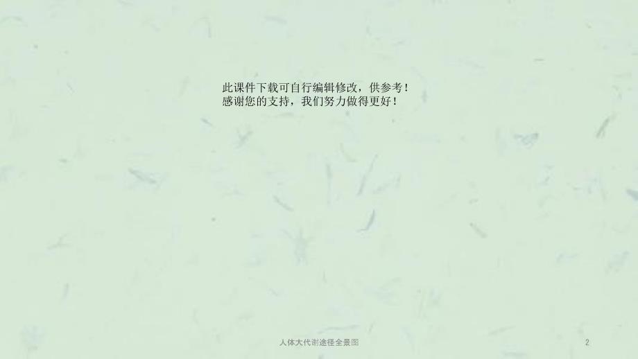 人体大代谢途径全景图课件.ppt_第2页