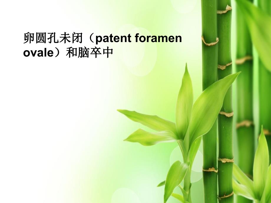 卵圆孔未闭课件.ppt_第1页