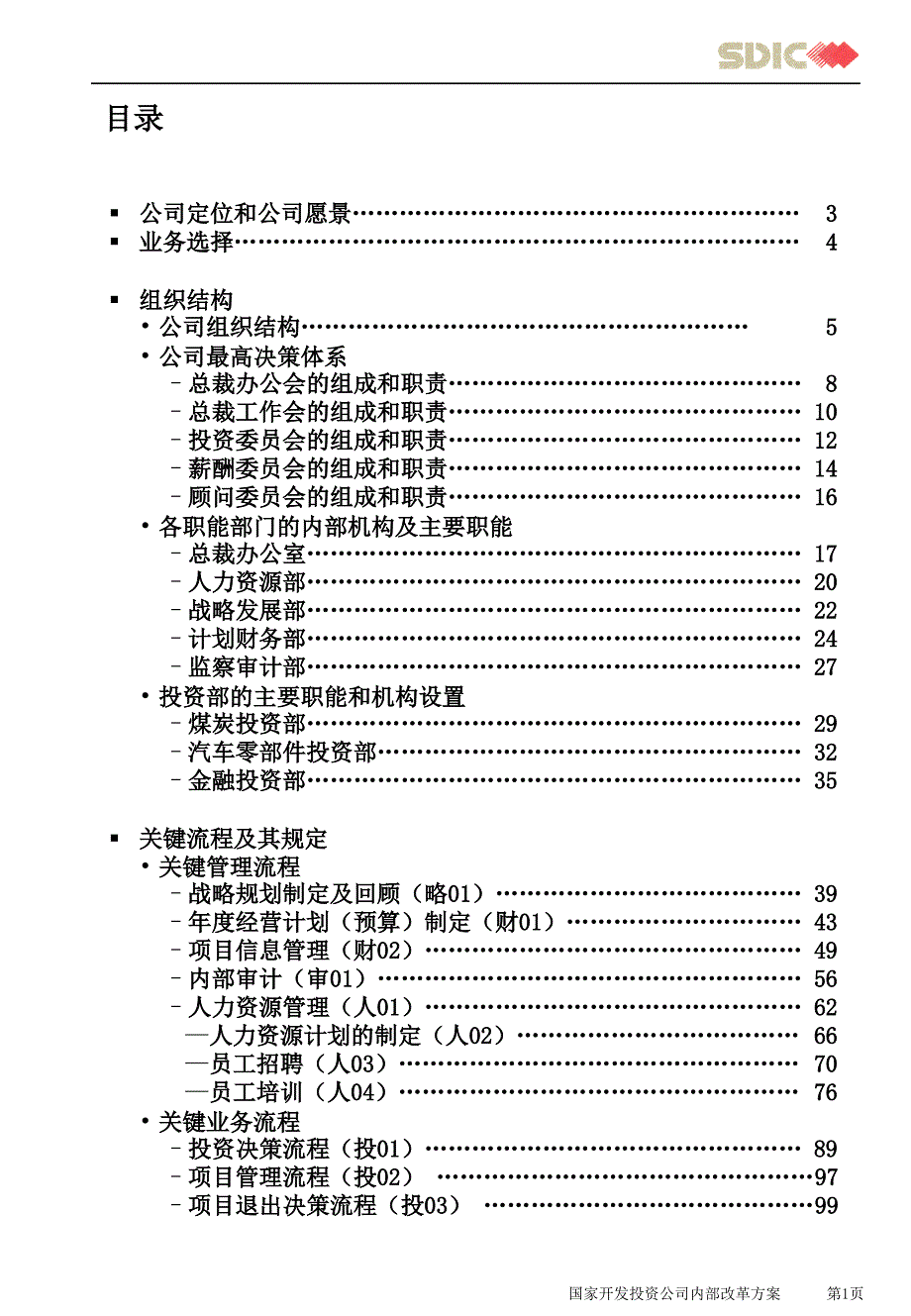 国家开发投资公司公司内部改革方案.ppt_第2页