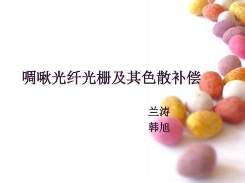 啁啾光纤光栅ppt课件.ppt