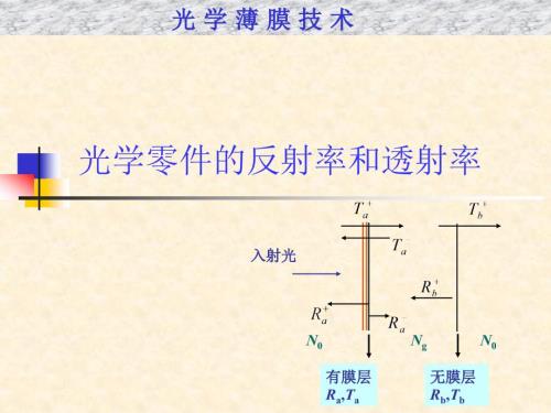 光学薄膜技术02光学特性.ppt