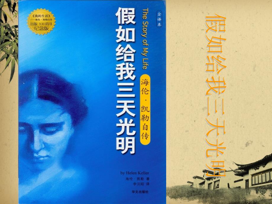 假如给我三天光明读书分享.ppt_第2页
