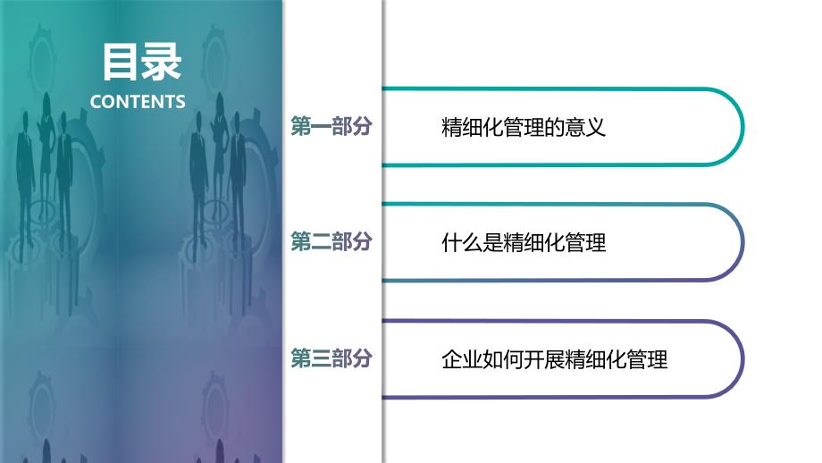 企业精细化管理培训课件企业如何开展精细化管理动态ppt模板.pptx_第3页