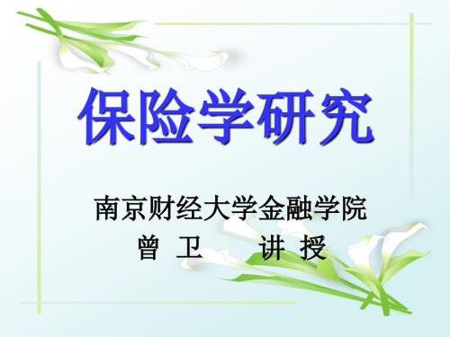 保险市场的逆向选择.ppt