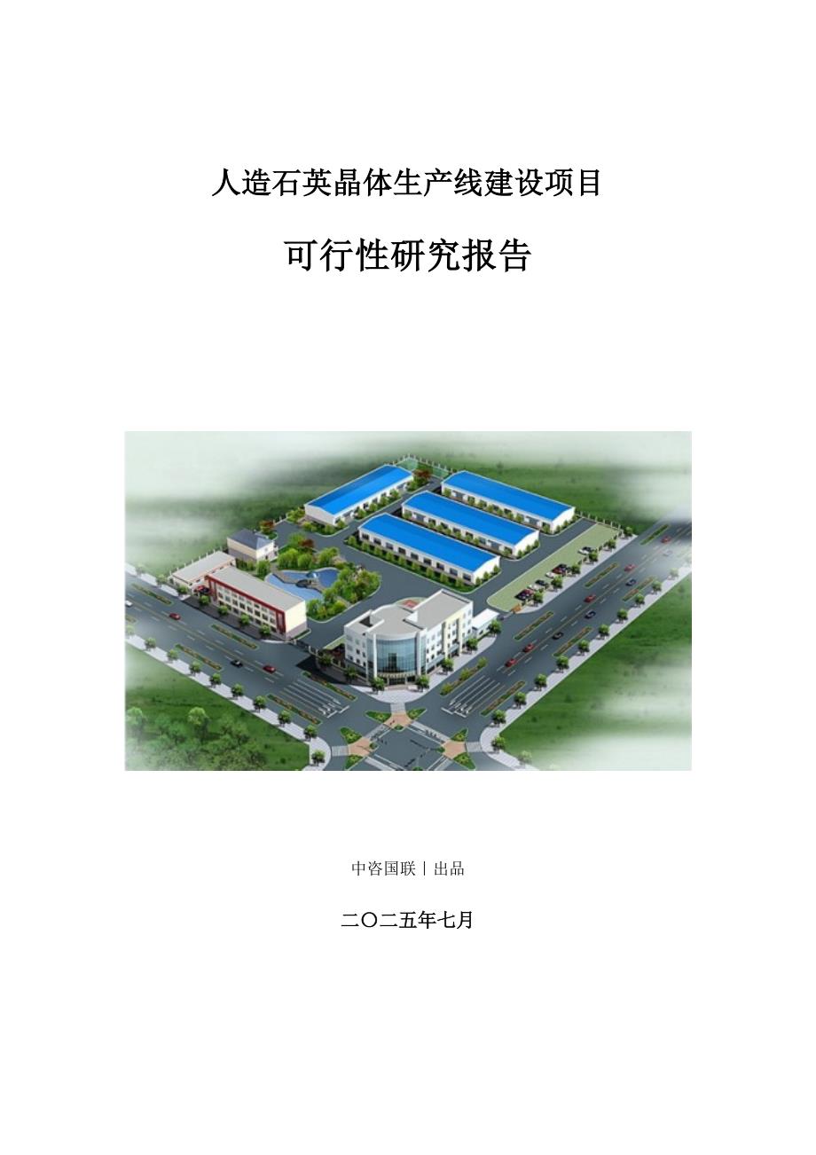 人造石英晶体生产建设项目可行性研究报告.doc_第1页
