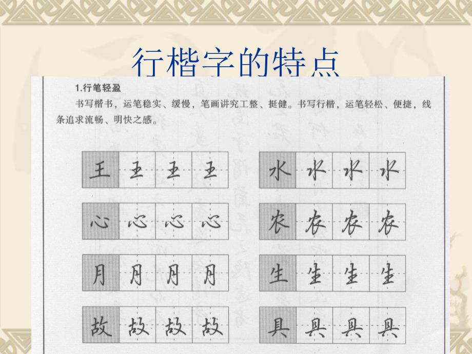 吴玉生漂亮快速的字体行楷字学习.ppt_第1页