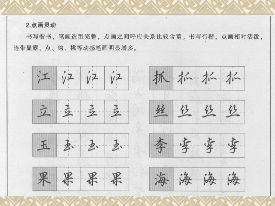 吴玉生漂亮快速的字体行楷字学习.ppt_第2页