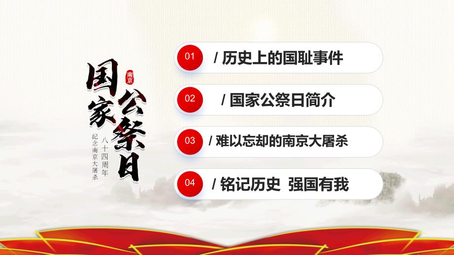 勿忘国耻吾辈自强国家公祭日主题班会实用教学ppt.pptx_第2页